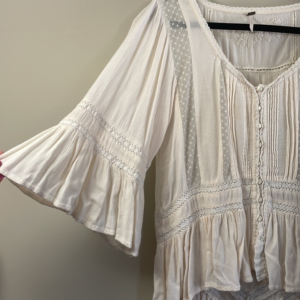 Free People lacy top - Picture 4 of 9